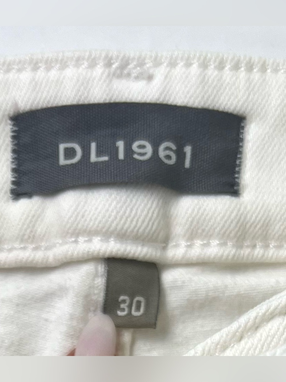 DL 1961 Jerry Bermuda Shorts High Rise Raw Hem - Picture 5 of 11